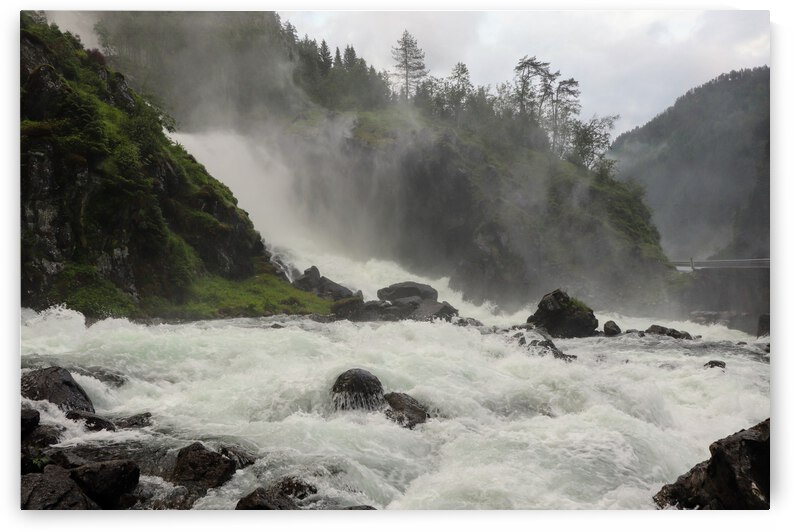 Latefossen Waterfall | Ullensvang Municipality Vestland County Norway by Jetlag and Wanderlust
