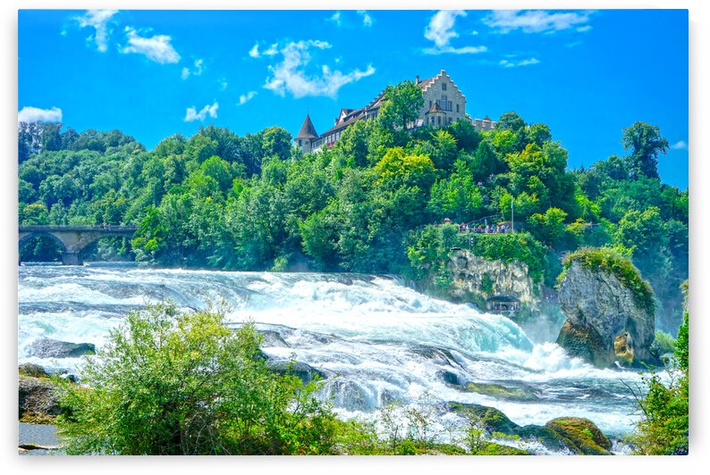 Perfect Day at Rhine Falls Switzerland - Waterfall  by 360 Studios