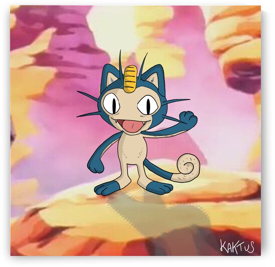 Miaous en Plume by Kaktus Art