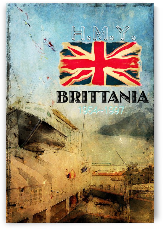 HMY BRITTANIA by Nancy Calvert