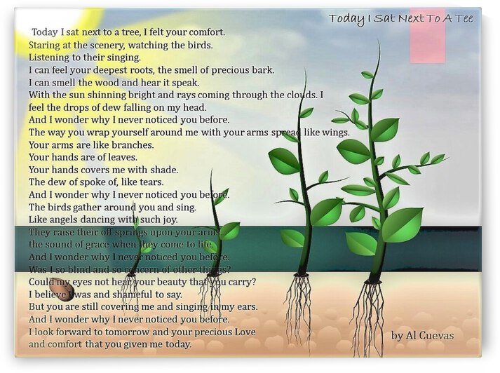 LAST PAGE . TODAY I SAT NEXT TO A TREE  4  by AlCuevas