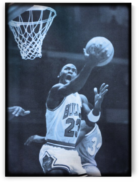 Michael Jordan Viewfinder Art by Row One Brand