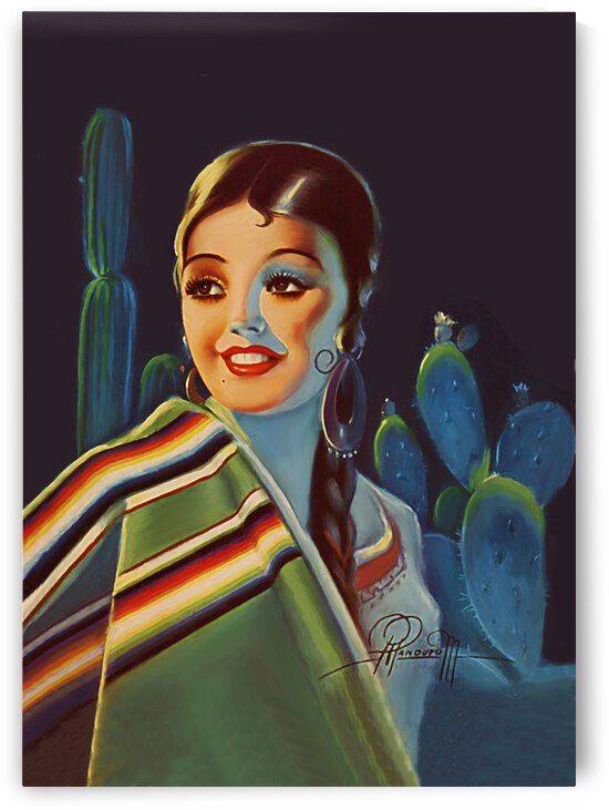 Mexican Girl Portrait by vintagesupreme