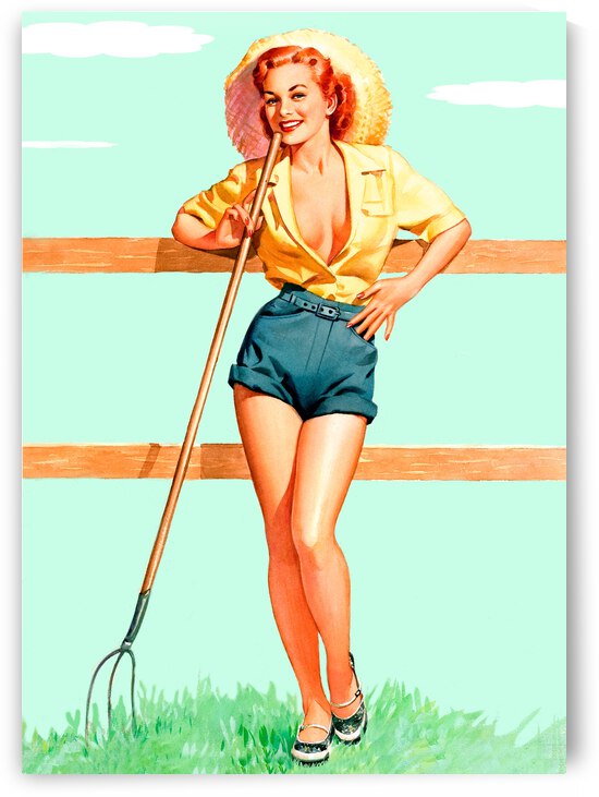 Farmer Girl by vintagesupreme