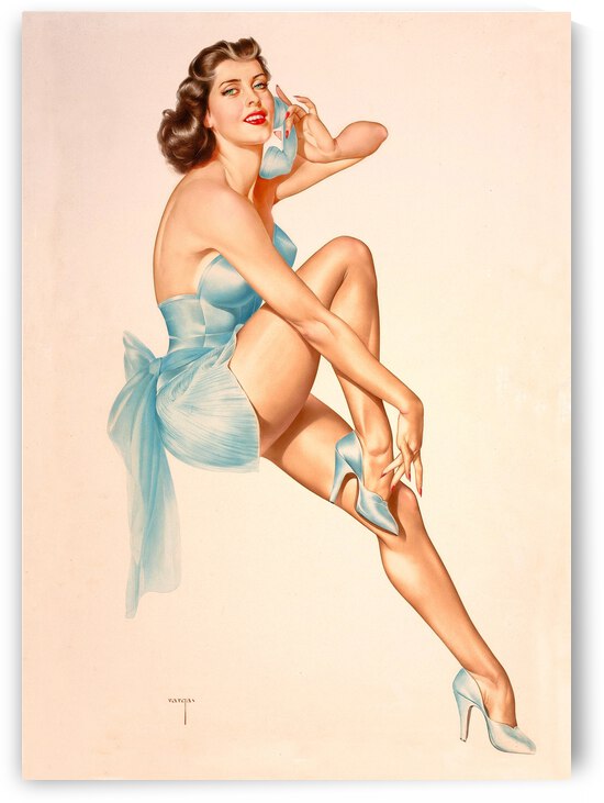 Ballerina on the Phone by vintagesupreme