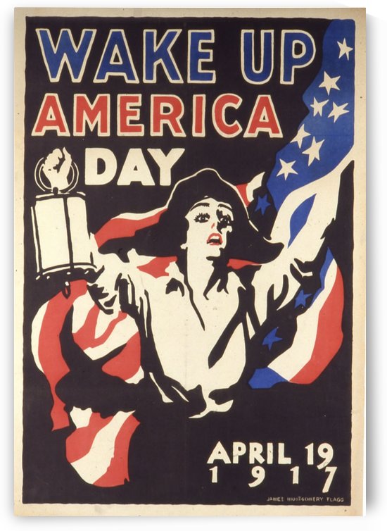 Wake Up America Day by VINTAGE POSTER