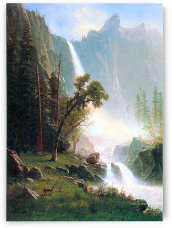 Yosemite Falls by Bierstadt