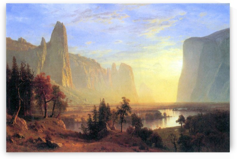 Yosemite Valley by Bierstadt