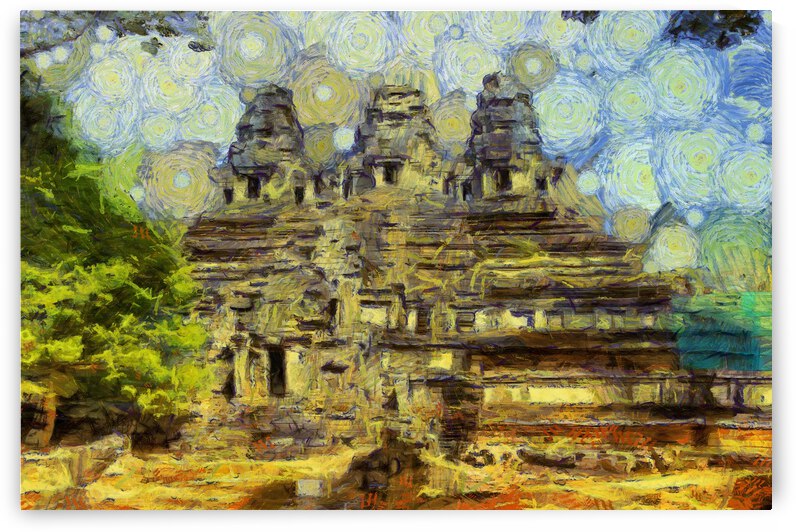 CAMBODIA 128 Angkor Wat  Siem Reap VincentHD by Cambodia painting