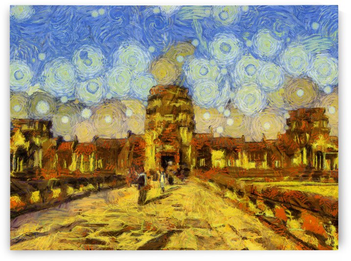 CAMBODIA 133 Angkor Wat  Siem Reap VincentHD by Cambodia painting