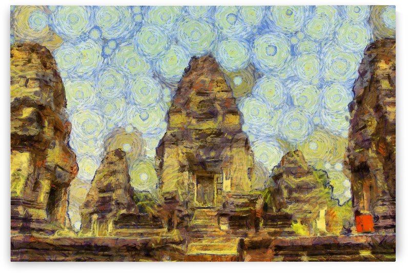 CAMBODIA 134 Angkor Wat  Siem Reap VincentHD by Cambodia painting