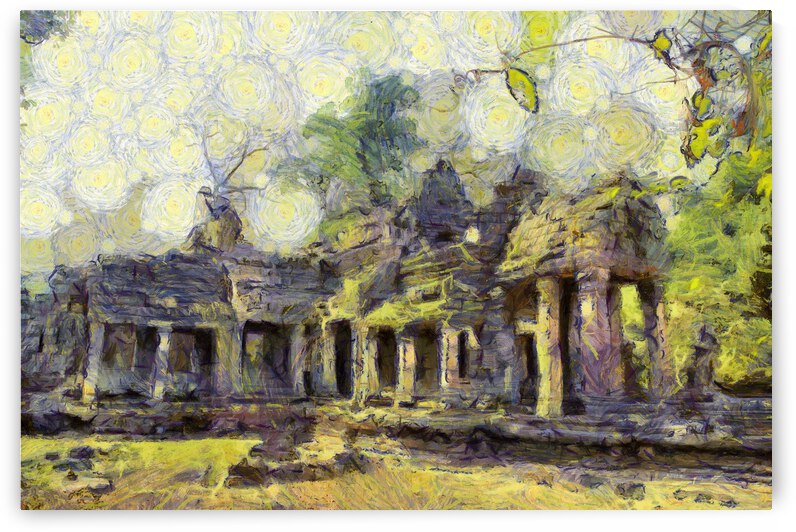 CAMBODIA 126 Angkor Wat  Siem Reap VincentHD by Cambodia painting