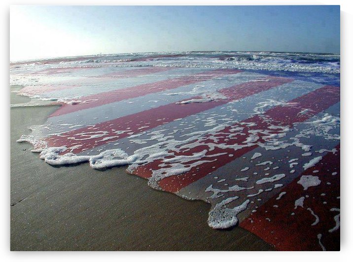  american flag overlay waves by MonicaVee