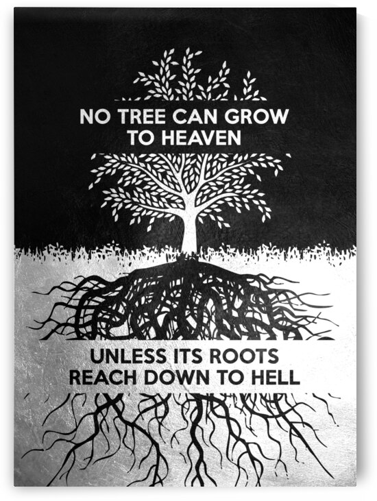 Carl Jung Psychology Tree Motivational Wall Art by ABConcepts