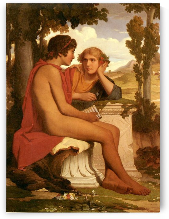 Daphnis Et Chloe by Dominique Louis Ferreol Papety
