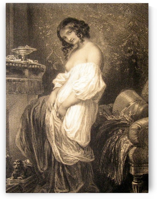Nude Girl by Dominique Louis Ferreol Papety