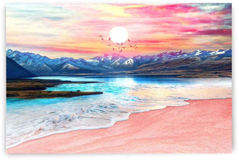 Surreal Sunset by ARTenyo art