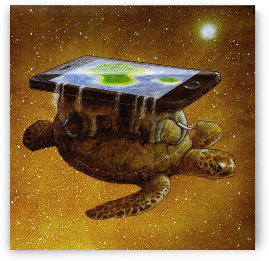 flat world by Pawel Kuczynski