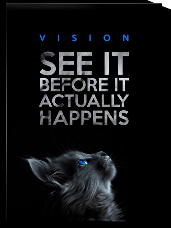 Vision Motivational Wall Art by ABConcepts