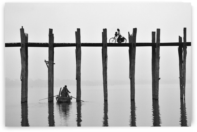 U Bein bridge (Myanmar) by 1x