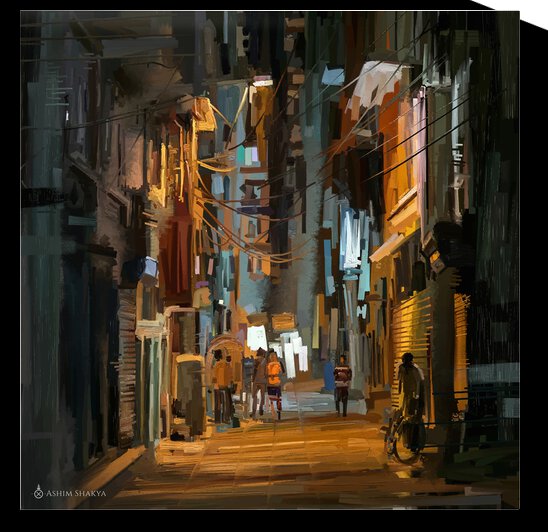 LateNightStreet by ARTSCAPES