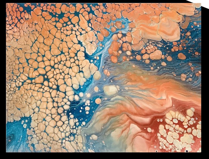 Coral Reef Abstract by Amirah Hall