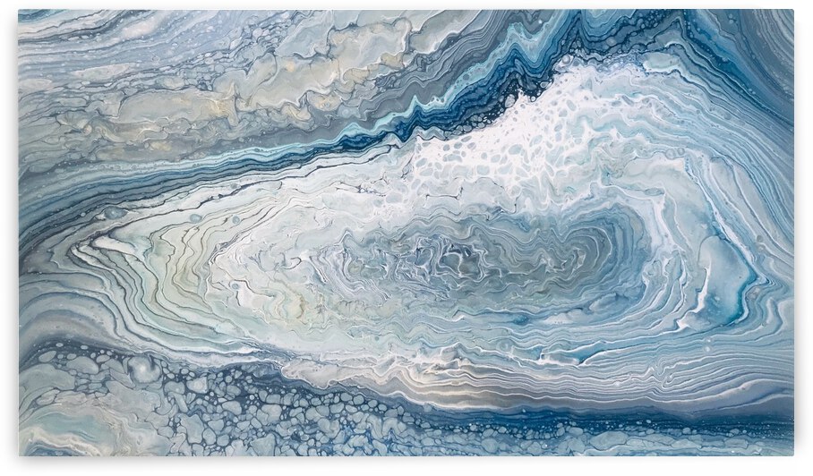 Geode Abstract by Amirah Hall