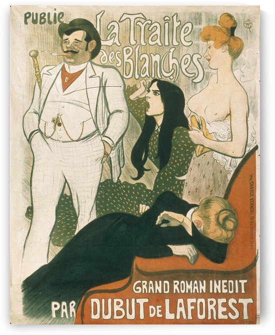 La Traite des Blanches poster by VINTAGE POSTER
