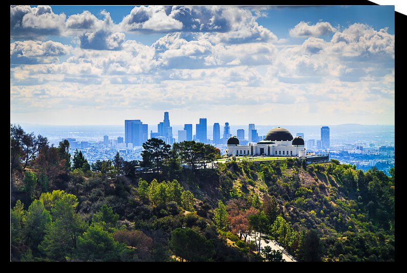 Overlooking Griffith Observatory by WOW Factor Photography