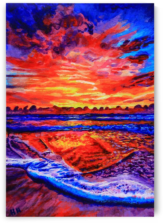 Sea Sunset by Holly Heath