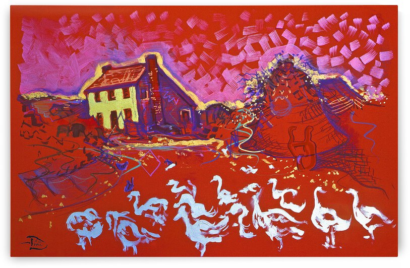 Duck Crossing by Lowell Phoenix Devin