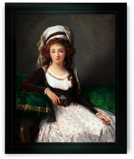 Madame dAguesseau de Fresnes by Elisabeth-Louise Vigee Le Brun Classical Xzendor7 Old Masters Fine Art Reproduction by xzendor7