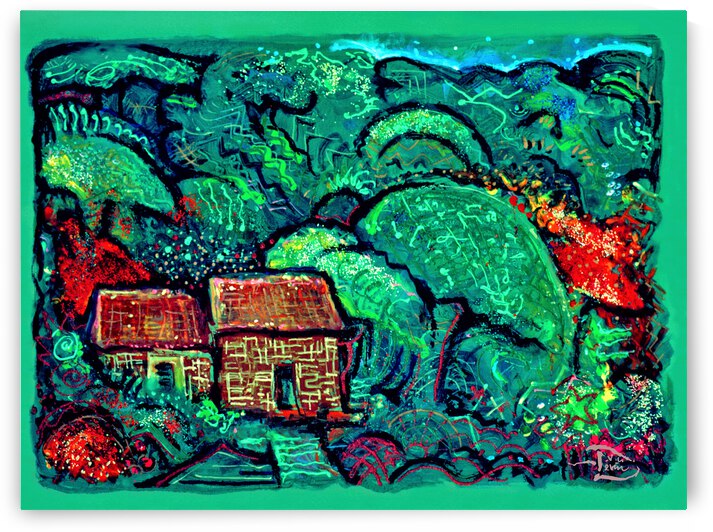 Gingerbread Forest  by Lowell Phoenix Devin