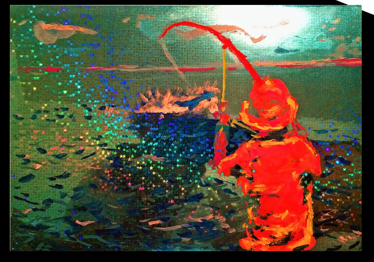 Star Spangled Catch  by Lowell Phoenix Devin