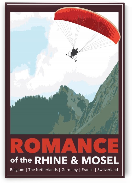 Lydon, Romance of the Rhine and Mosel poster by VINTAGE POSTER