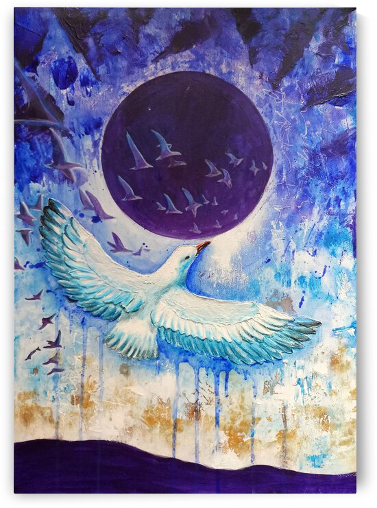 Meeting with eternity - Cloud Sky series by Anna Ponomarenko