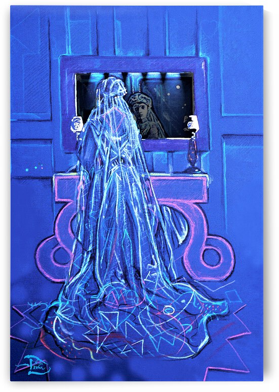 Bride Past and Present by Lowell Phoenix Devin