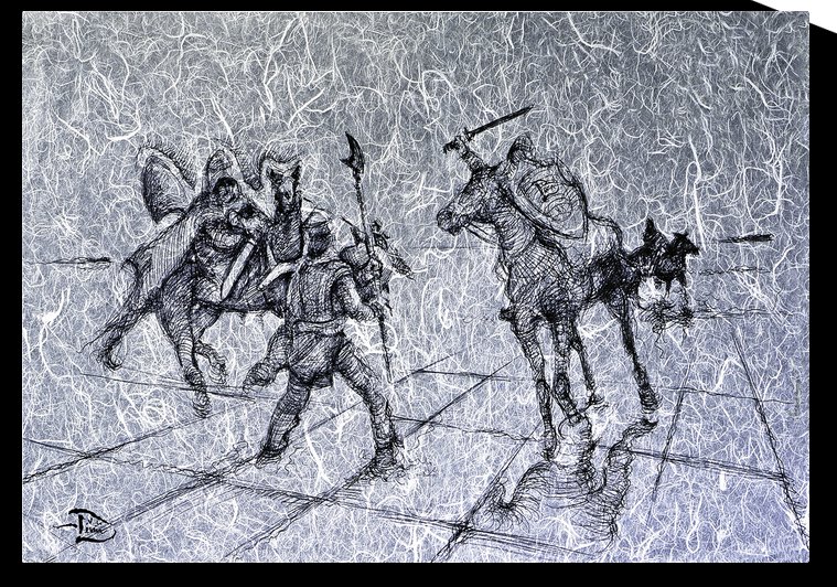 Knight Takes Pawn LIVE by Lowell Phoenix Devin