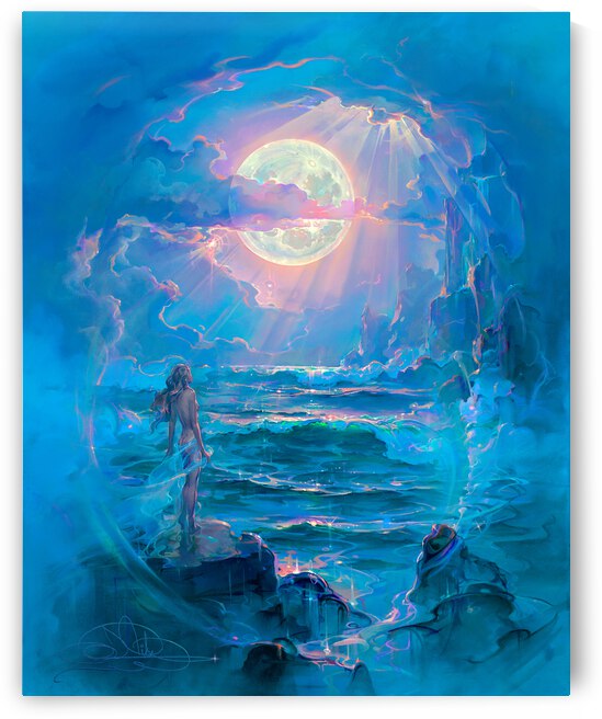 Through a Moonlit Dream by John Pitre