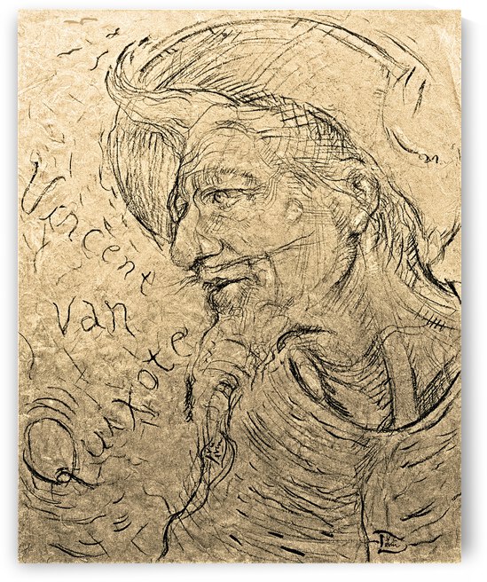 Vincent Van Quixote Starry Knight of La Mancha by Lowell Phoenix Devin