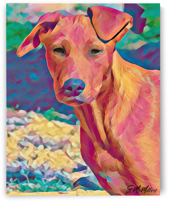 Red Dog by Susanne McMillan Art