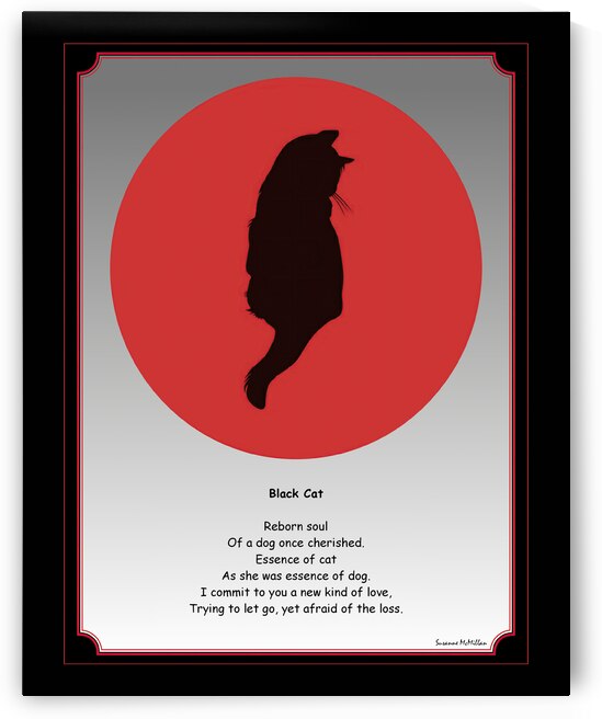 Black Cat by Susanne McMillan Art