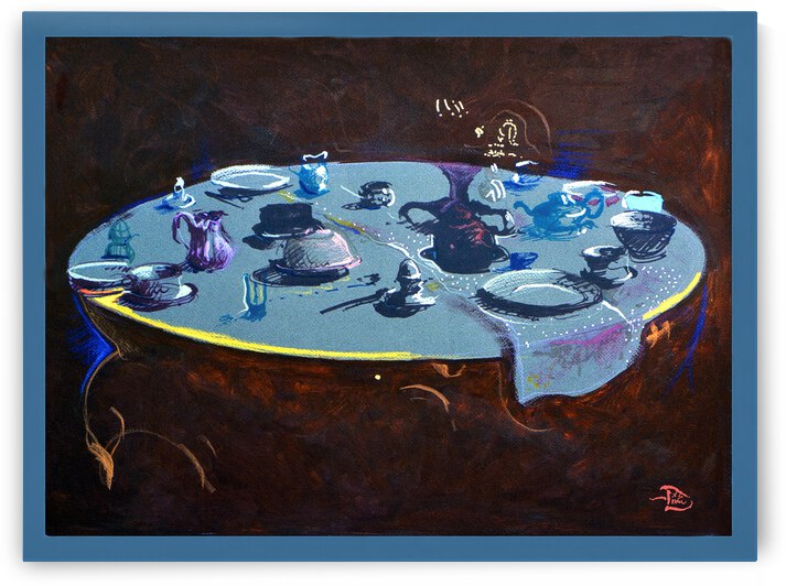 Breakfast With The Artist by Lowell Phoenix Devin