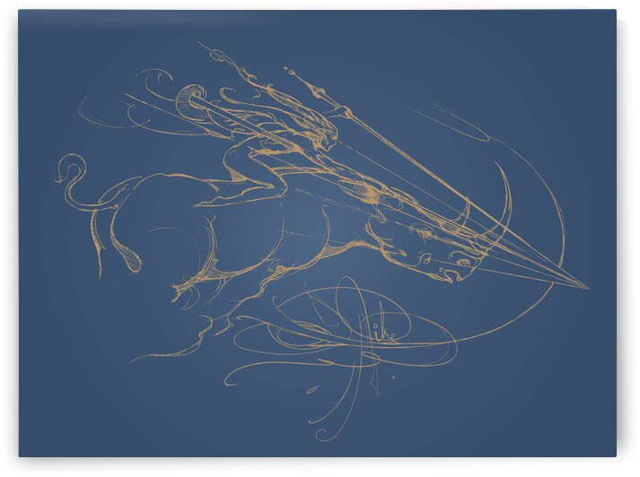 Vanishing Point Dusk by John Pitre