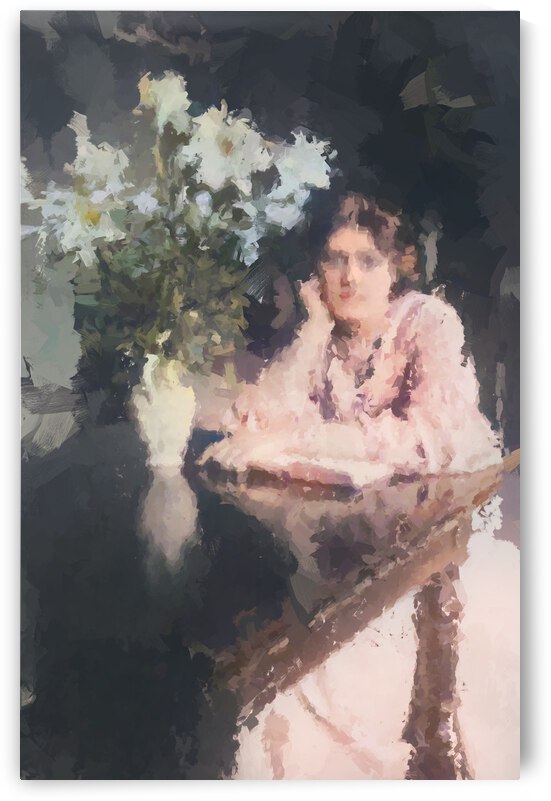 Woman Old Times by Busra Tutaysalgir