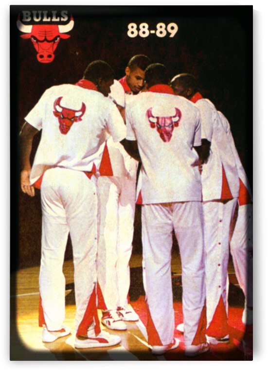 1988 Chicago Bulls Viewfinder Slide Art by Row One Brand
