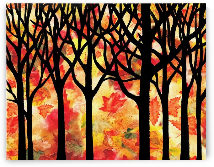 Fall In The Forest by Irina Sztukowski