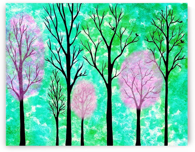 Spring Forest by Irina Sztukowski