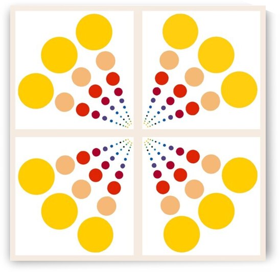 Color Wheel Dots with spaces  by Candace Frankland