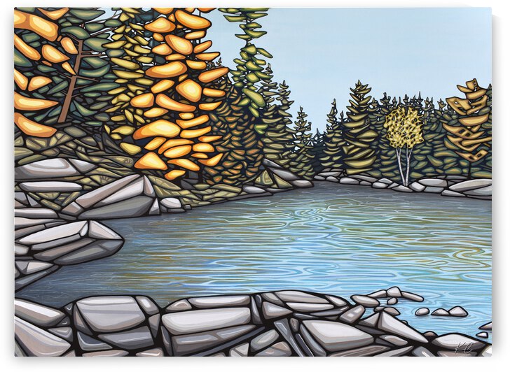 High Falls Algonquin Park by Katelynn Clarey